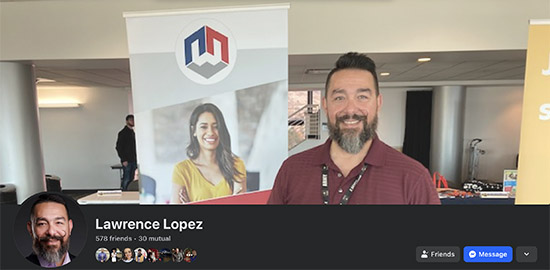 Lawrence Lopez -- take a moment to reflect on what Memorial Day truly represents